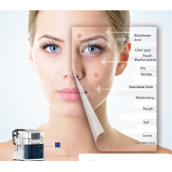 Hydradermabrasion Face Care 2 In 1 Water Peeling Hydro Dermabrasion Micro Current Skin Rejuvenation Machine Elitzia ETSPA03