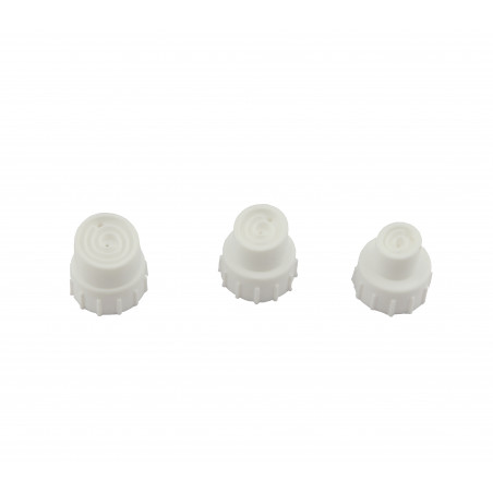 Face Care Skin Beauty Set Hydro Scrub Silicone Tips 4 Pcs For Elitzia ETLB245 Or ETLB248 Beauty Machine White 3 Tips Per Set