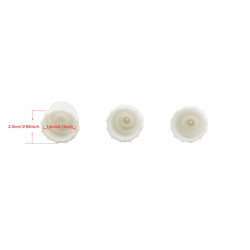 Face Care Skin Beauty Set Hydro Scrub Silicone Tips 4 Pcs For Elitzia ETLB245 Or ETLB248 Beauty Machine White 3 Tips Per Set