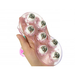 Multifunctional Massage Tools Body Massager Brush Glove Type Elitzia ETXQ001 (Random Color)
