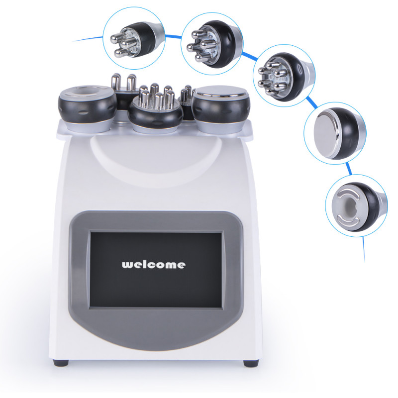 Weight Loss Skin Beauty Machine 5 In 1 Cavitation Vacuum RF Slimming Equipment Elitzia ETWL939