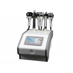 Body Shaper Face Beauty Machine 6 In 1 Cavitation Vacuum BIO RF Slimming Equipment Elitzia ETVS706