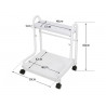 Pedicure Trolley Nail Salon Rolling Foot Basin Cart Foot Bath Foot Massage Tool Elitzia ETST22
