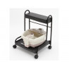 Pedicure Trolley Nail Salon Rolling Foot Basin Cart Foot Bath Foot Massage Tool Elitzia ETST22