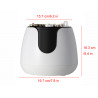 Skin Care Facial Beauty 2 In 1 Diamond Microdermabrasion Blackhead Remove Machine Elitzia ET0313