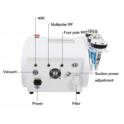 Body Slimming Skin Care 4 In 1 3D Smart Sextuple RF Vacuum Octupole Quadruple RF Beauty Machine Elitzia ETUU41