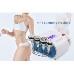 Body Slimming Skin Care 4 In 1 3D Smart Sextuple RF Vacuum Octupole Quadruple RF Beauty Machine Elitzia ETUU41