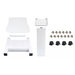 Beauty Salon Trolley Spa Facial Trolley Cart Ultrasonic Cavitation 40k Iron Trolley Stand Salon Cart Elitzia ETTRLLEY7
