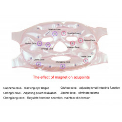 Facial Mask Face Massager Whitening Mask Skin Care Tourmaline Beauty Mask Magnetic Massage Radiation Protection Elitzia ETSK55