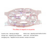 Facial Mask Face Massager Whitening Mask Skin Care Tourmaline Beauty Mask Magnetic Massage Radiation Protection Elitzia ETSK55