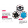 Facial Mask Face Massager Whitening Mask Skin Care Tourmaline Beauty Mask Magnetic Massage Radiation Protection Elitzia ETSK55