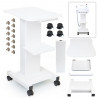 Beauty Salon Trolley Spa Facial Trolley Cart Ultrasonic Cavitation 40k Iron Trolley Stand Salon Cart Elitzia ETTRLLEY7