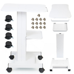 Beauty Salon Trolley Spa Facial Trolley Cart Ultrasonic Cavitation 40k Iron Trolley Stand Salon Cart Elitzia ETTRLLEY7