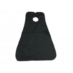 Beauty Salon Facial Hair Trimmings Catcher （Waterproof）Hairdressing Cape Cloth（With 2 Suckers）Black Elitzia ETZ6