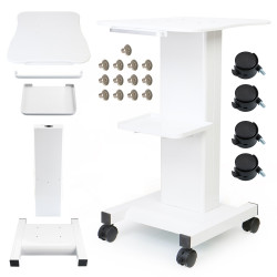 Beauty Salon Trolley Spa Facial Trolley Cart Ultrasonic Cavitation 40k Iron Trolley Stand Salon Cart Elitzia ETTRLLEY7