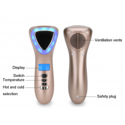 Skin Care Tools Facial Beauty LED Ion Warm And Cool Import Instrument Elitzia ETSC438