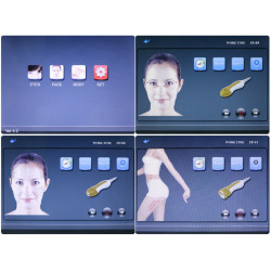 Facial Beauty Skin Care 3 Vacuum Bipolar RF Probes Skin Lifting Machine Elitzia ETRU7