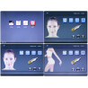 Facial Beauty Skin Care 3 Vacuum Bipolar RF Probes Skin Lifting Machine Elitzia ETRU7