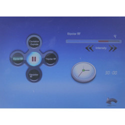 Facial Beauty Skin Care 3 Vacuum Bipolar RF Probes Skin Lifting Machine Elitzia ETRU7