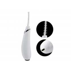 Eyelash Extension Tools Portable Electric Eyelash Curler White Options Elitzia ETSR1703