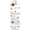 Eyelash Extension Tools Portable Electric Eyelash Curler Purple Options Elitzia ETSR1703