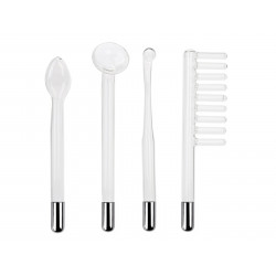 Face Beauty Acne Remover High Frequency Facial Device With 7 Electrode Tubes Purple Options Elitzia ETSC640