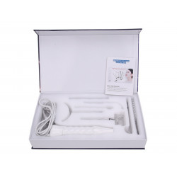 Face Beauty Acne Remover High Frequency Facial Device With 7 Electrode Tubes Purple Options Elitzia ETSC640
