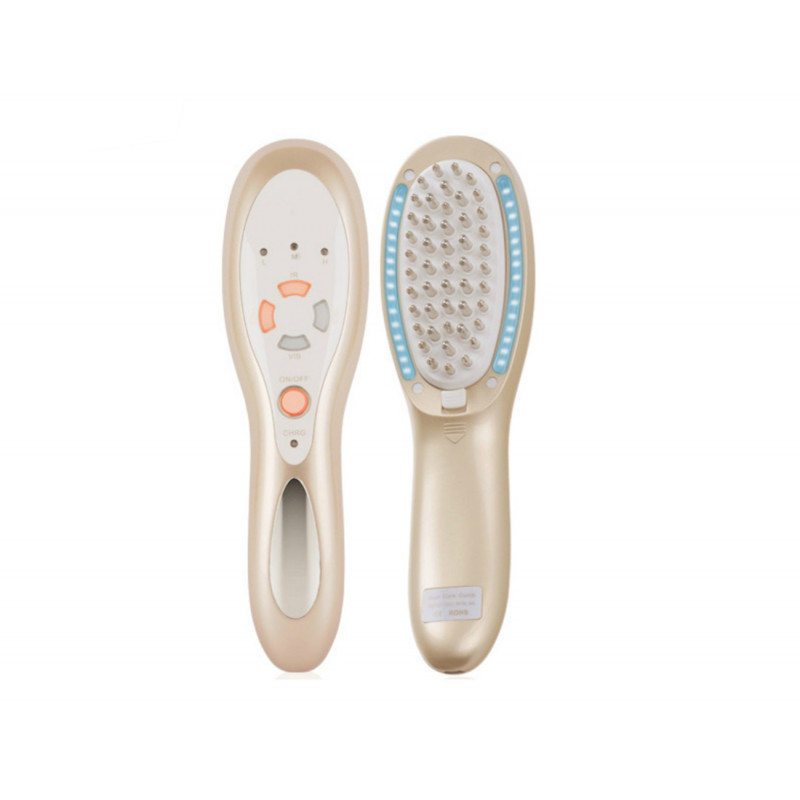 Elitzia ETSR1045 Detachable Electric Color Light Assistant Positive Anion Import Vibration Massage Anti-stripping Hair Comb