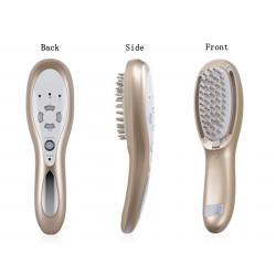 Elitzia ETSR1045 Detachable Electric Color Light Assistant Positive Anion Import Vibration Massage Anti-stripping Hair Comb
