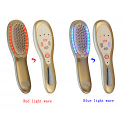 Elitzia ETSR1045 Detachable Electric Color Light Assistant Positive Anion Import Vibration Massage Anti-stripping Hair Comb