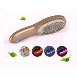 Elitzia ETSR1045 Detachable Electric Color Light Assistant Positive Anion Import Vibration Massage Anti-stripping Hair Comb