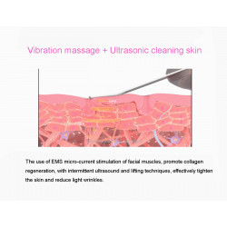 Beauty Tools Ultrasonic Skin Scrubber Blackhead Remover Pore Cleanser Home Use Elitzia ET8023