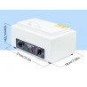 Beauty Salon Equipment Home Appliances High Temperature Sterilizer Cabinet For Small Articles Elitzia ETNV210