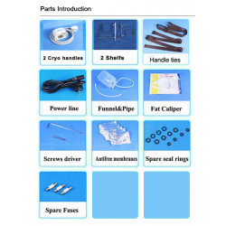 4 cryo handles body beauty slimming machine weight loss body sculpting slim lift body shaper Cool shape machine CTL18 3S