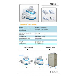 4 cryo handles body beauty slimming machine weight loss body sculpting slim lift body shaper Cool shape machine CTL18 3S