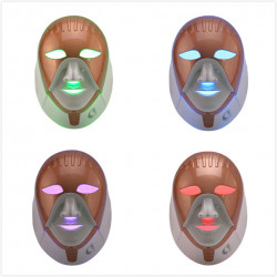 Face Beauty Skin Care Tools 7 Colors LED Phototherapy Facial Mask Skin Rejuvenation Elitzia ET029
