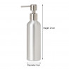 Facial Empty Container Stainless Steel  Beauty Salon Essential Oil Bottle Pump Spare Parts For ETOH843 Elitzia ET31713S