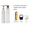 Facial Empty Container Stainless Steel  Beauty Salon Essential Oil Bottle Pump Spare Parts For ETOH843 Elitzia ET31713S