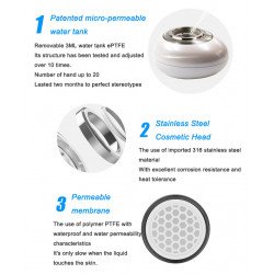 Elitzia ETSR1603 Water Optical RF Face Nutrition Import Instrument For Skin Tighten Micro Permeable Anti Wrinkle （White）