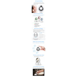 Elitzia ETSR1603 Water Optical RF Face Nutrition Import Instrument For Skin Tighten Micro Permeable Anti Wrinkle （White）