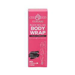 Body Wrap Weight Loss Massage Heat Cling Film Plastic Disposable Body Shaping Black Sealing Roll Elitzia ET28723