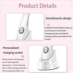 Anti Aging Facial Massager RF LED Light EMS Micro Current Skin Beauty Device Home Use Elitzia ETKD9900