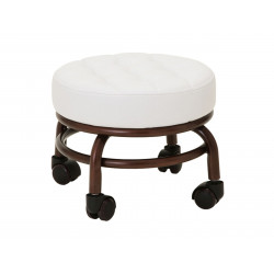 Pedicure Chair Foot Stool Beauty Salon Foot Bath Footstool Spa Chairs Salon Stool Two Colors Optional Elitzia ET28499（white）