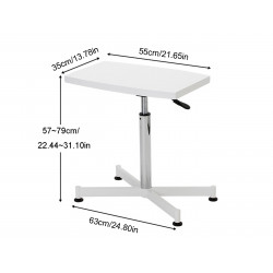 Beauty Salon Furniture Manicure Tools Simple Nail Table 360 Degrees Rotate Elitzia ET28347