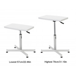 Beauty Salon Furniture Manicure Tools Simple Nail Table 360 Degrees Rotate Elitzia ET28347