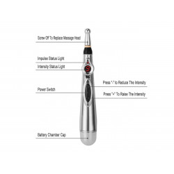 Body Massage Tools Face Beauty Portable EMS Electronic Muscle Simulator Acupuncture Energy Pen Elitzia ET387