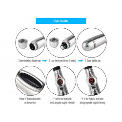 Body Massage Tools Face Beauty Portable EMS Electronic Muscle Simulator Acupuncture Energy Pen Elitzia ET387