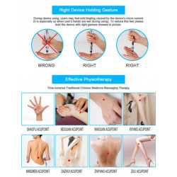 Body Massage Tools Face Beauty Portable EMS Electronic Muscle Simulator Acupuncture Energy Pen Elitzia ET387