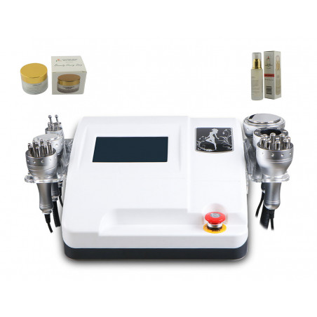Body Shaper Weight Loss Skin Care Beauty Device 7 In 1 Ultrasonic Cavitation RF Vacuum Elitzia ETMS8001