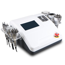 Body Shaper Weight Loss Skin Care Beauty Device 7 In 1 Ultrasonic Cavitation RF Vacuum Elitzia ETMS8001